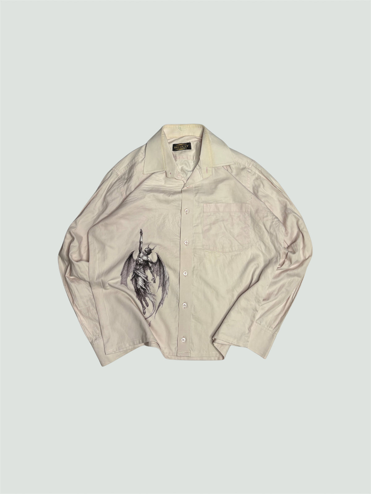 Printed Boxy Shirt