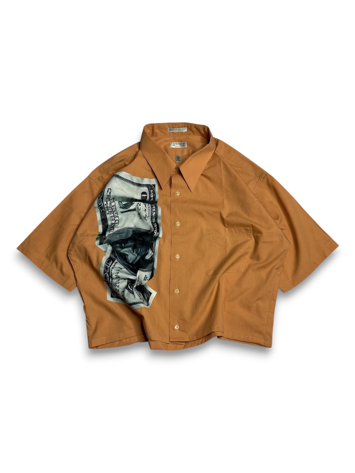 Printed Crop Shirt