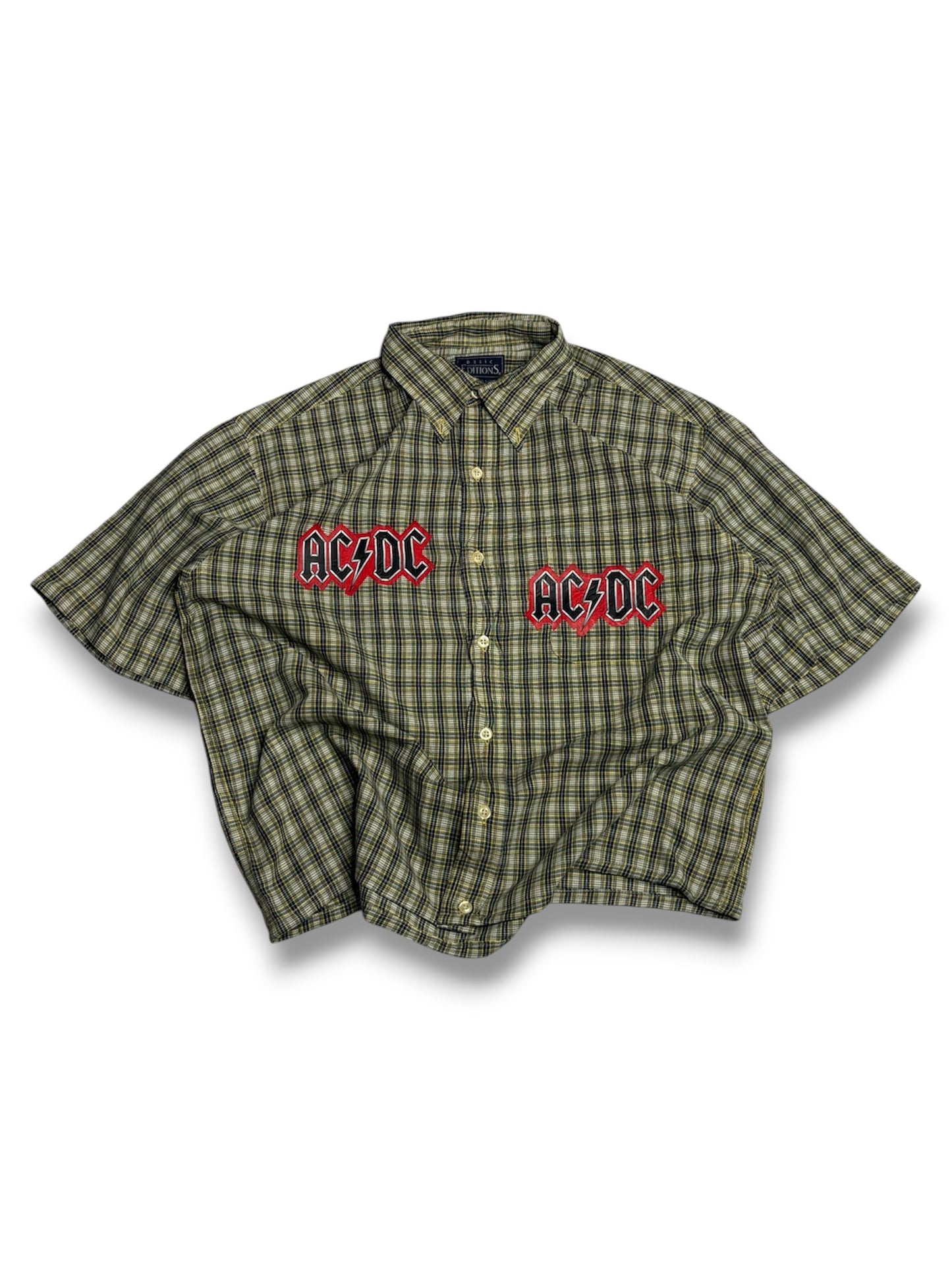 Printed Crop Shirt