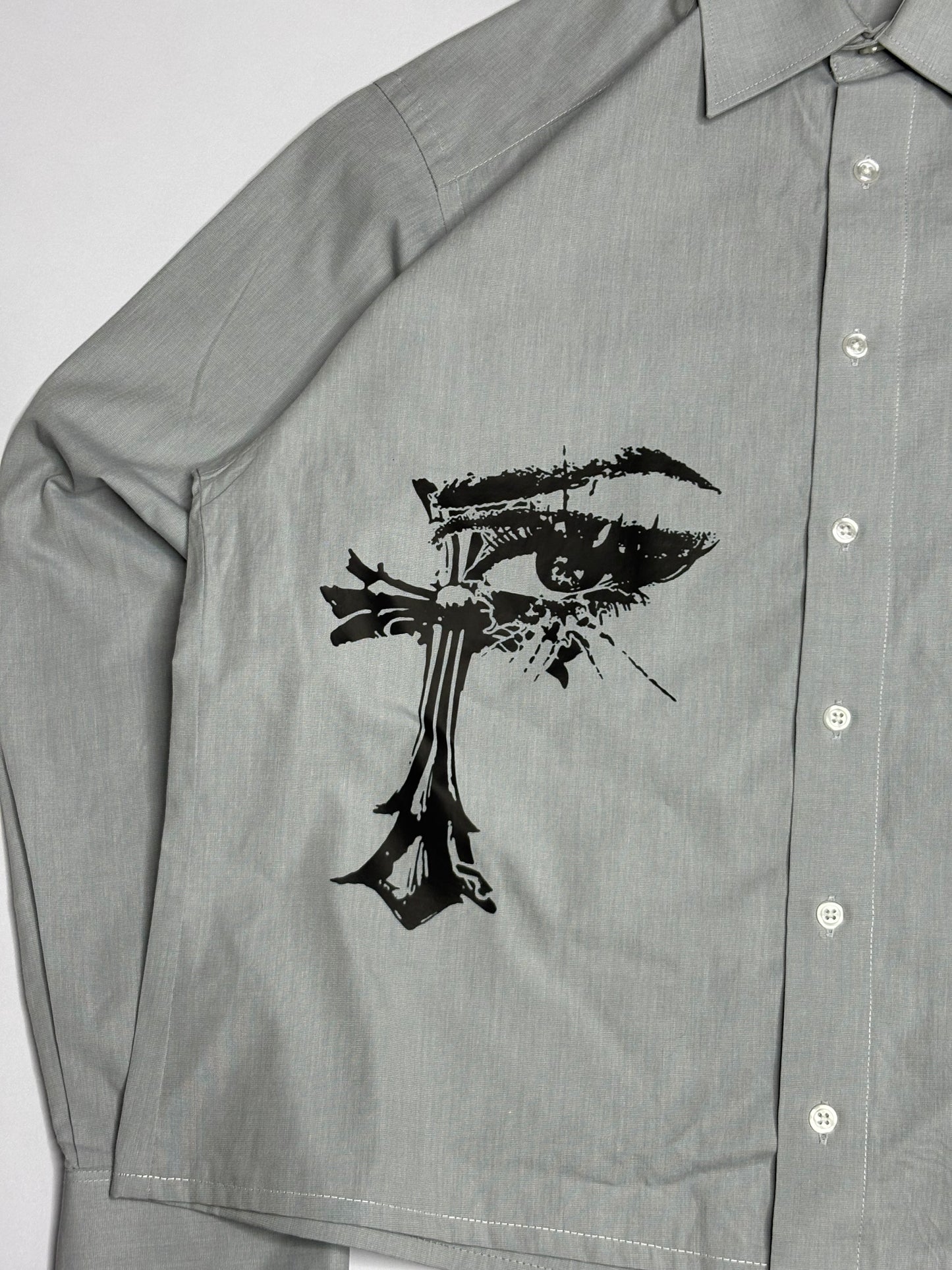 Printed Boxy Shirt