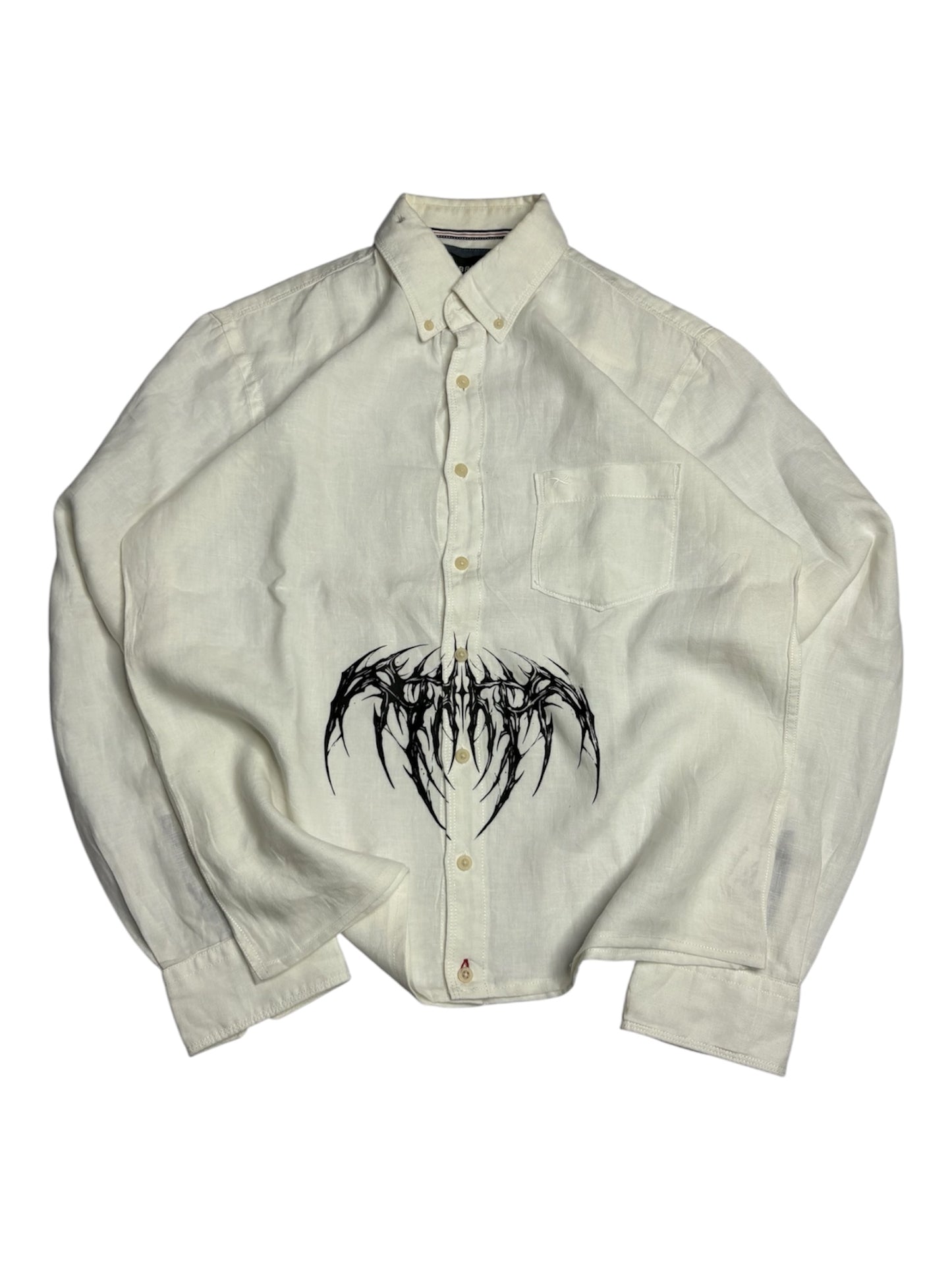 Printed Boxy Shirt
