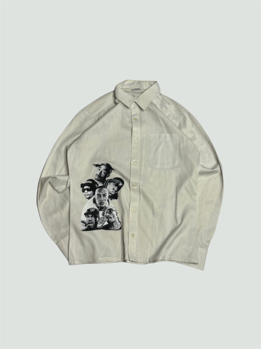 Printed Boxy Shirt