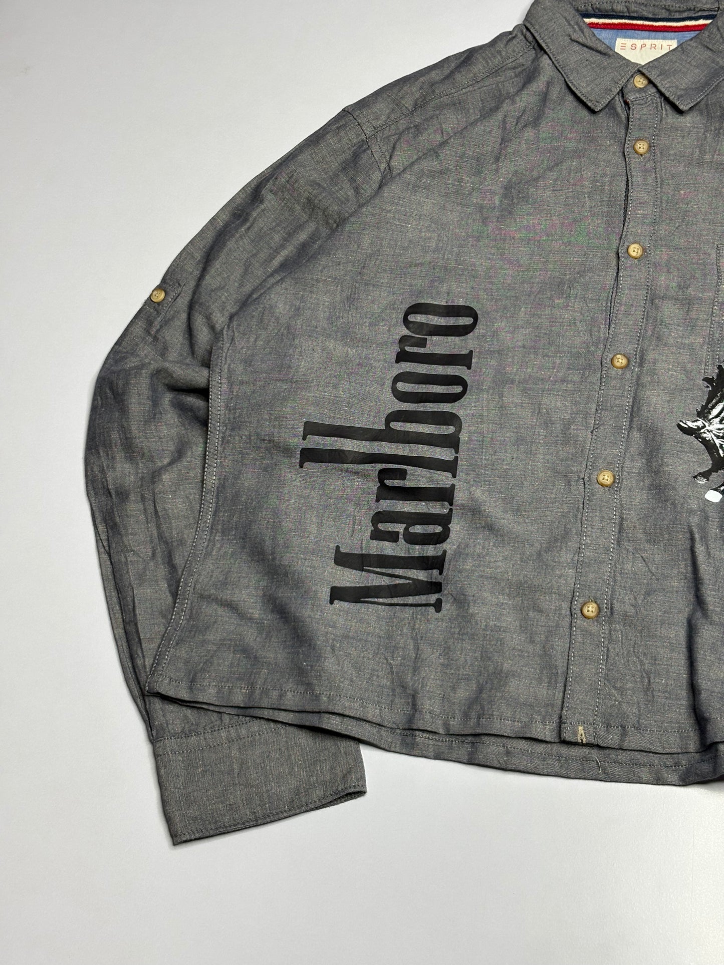 Printed Boxy Shirt