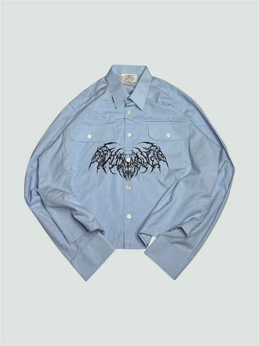 Printed Boxy Shirt