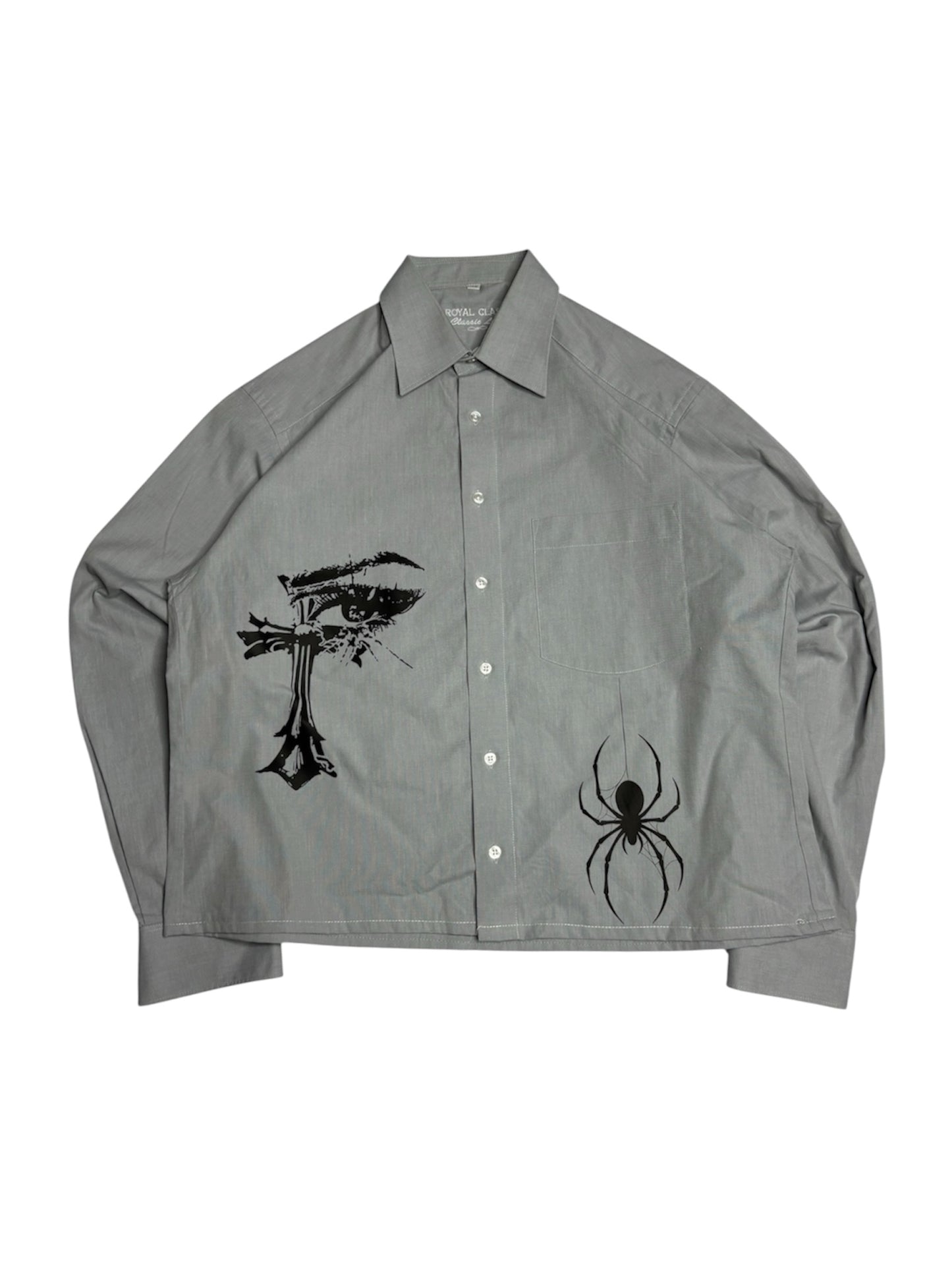 Printed Boxy Shirt