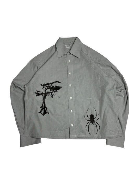 Printed Boxy Shirt