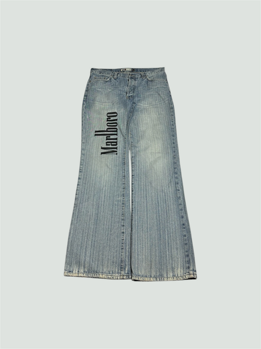 Printed Denim (Thrifted)