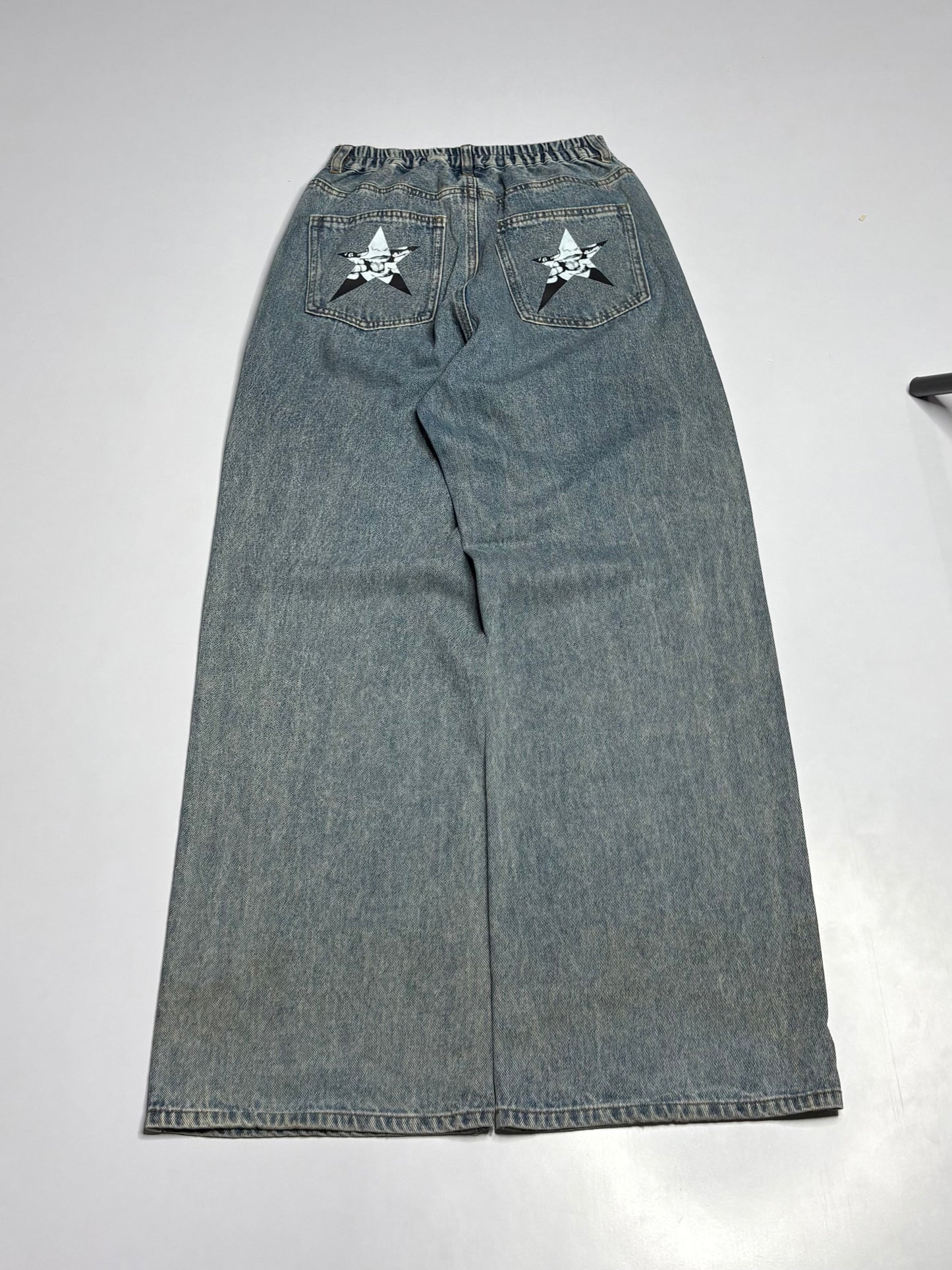 Printed Denim (Thrifted)