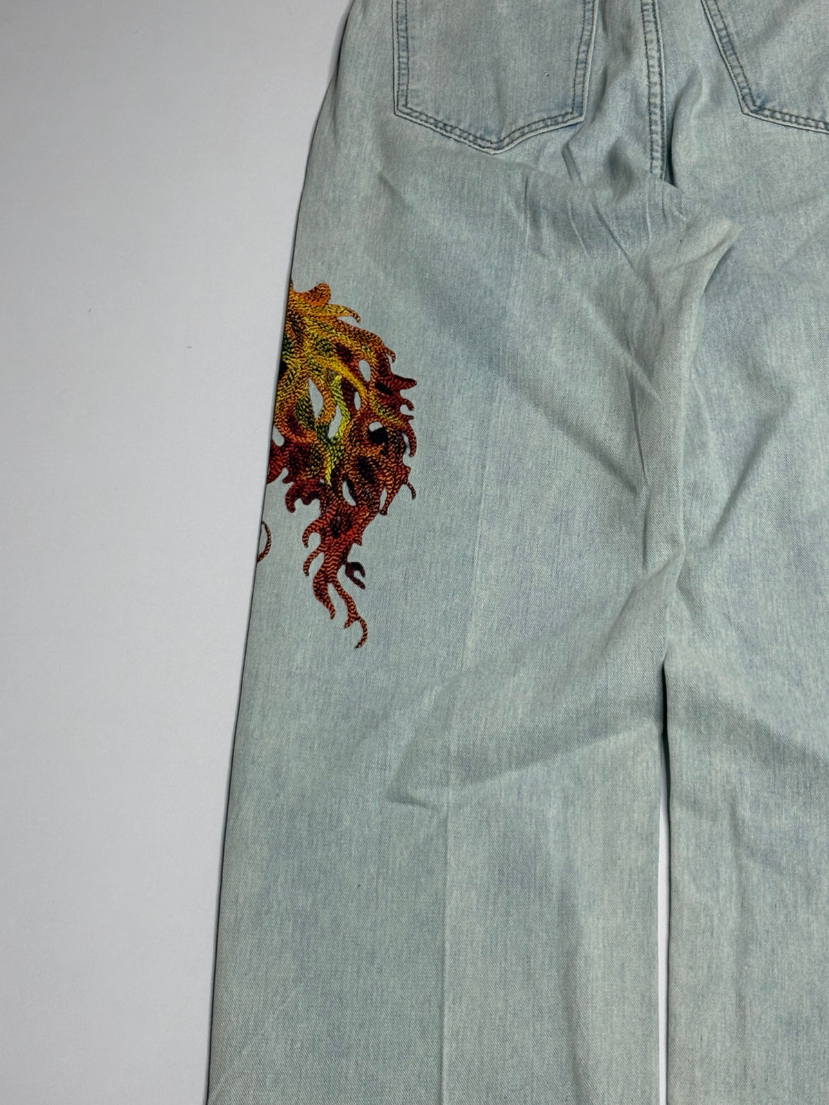 Printed Denim (Thrifted)