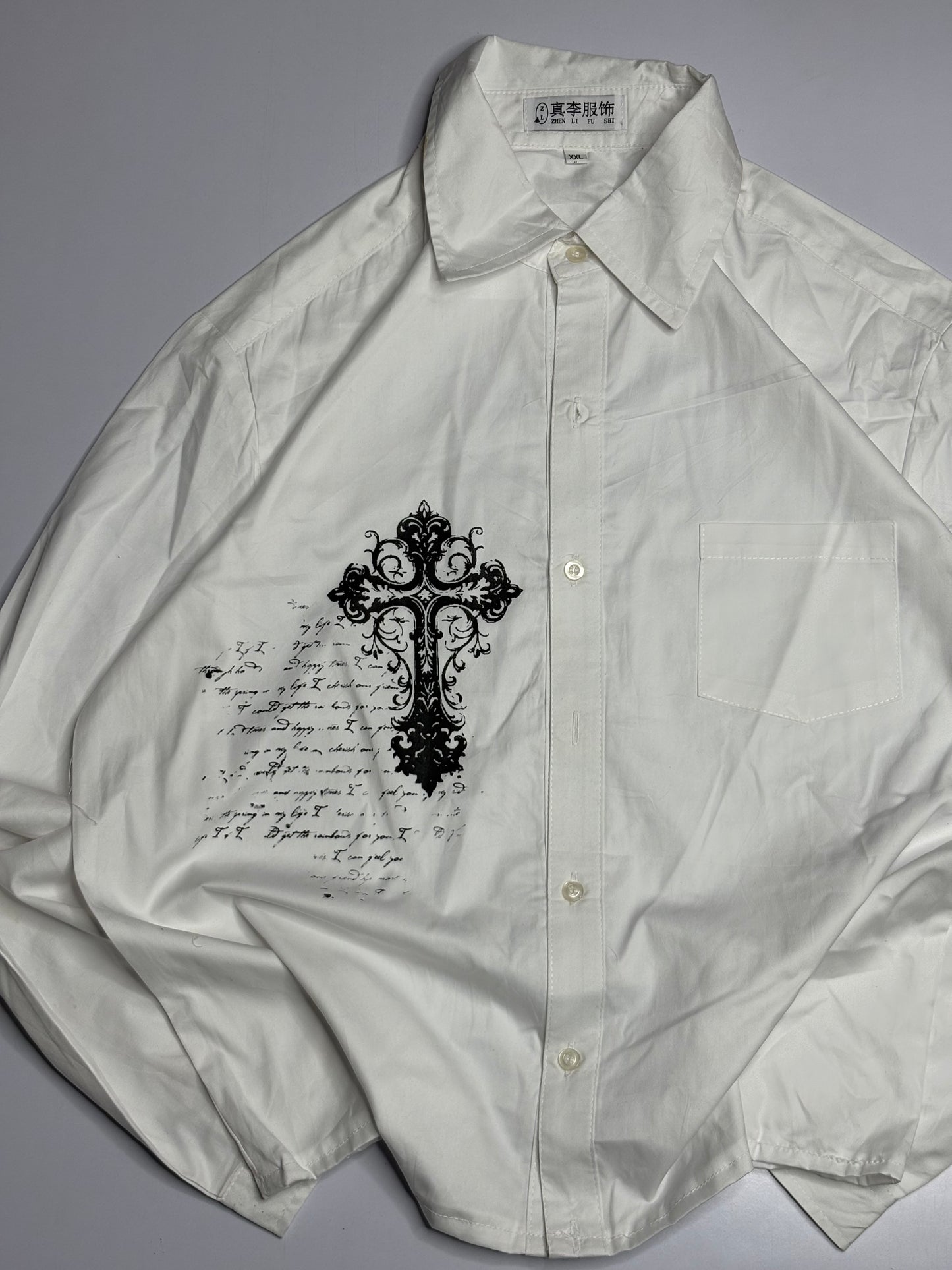 Printed Boxy Shirt