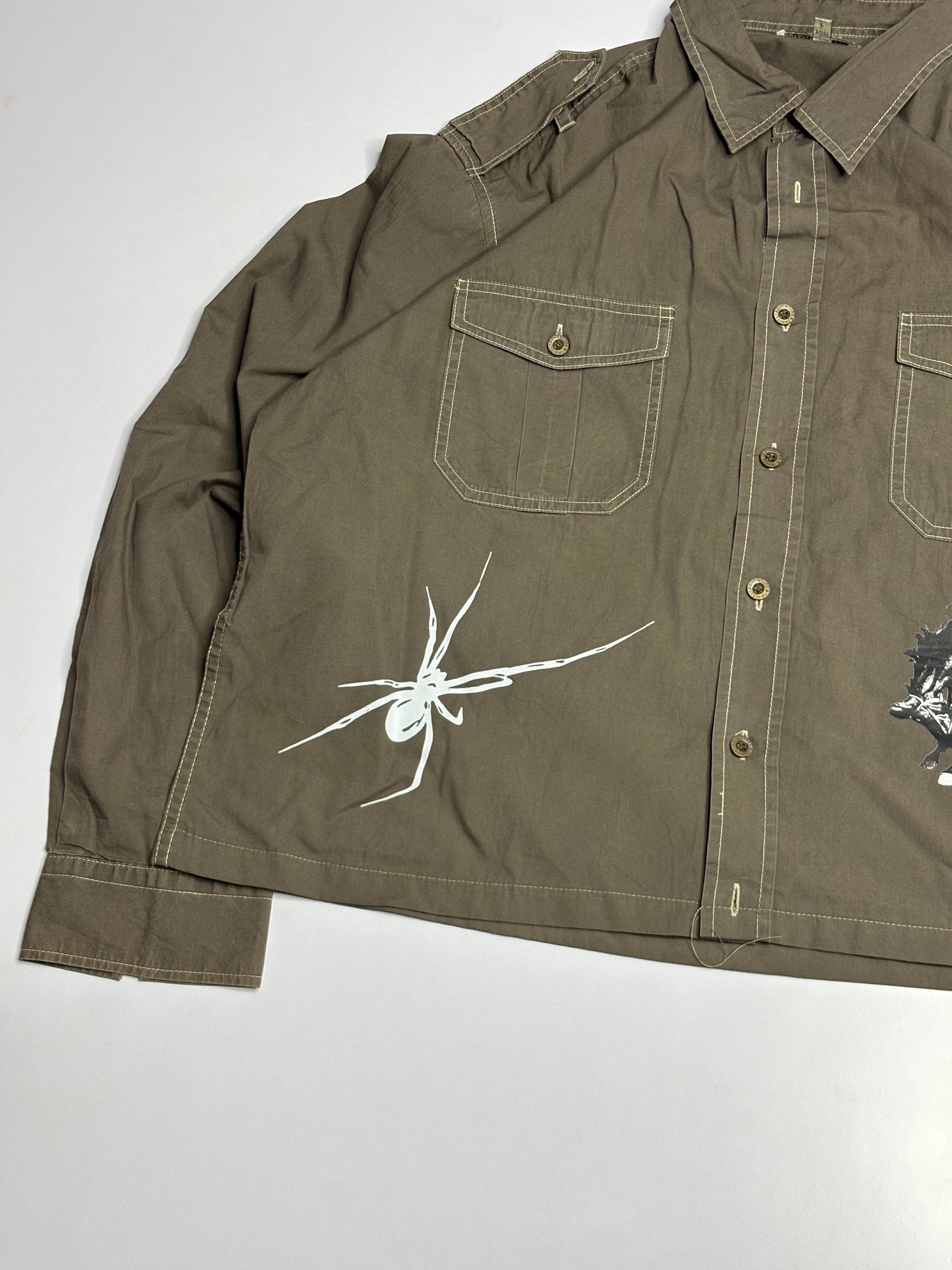 Printed Boxy Shirt
