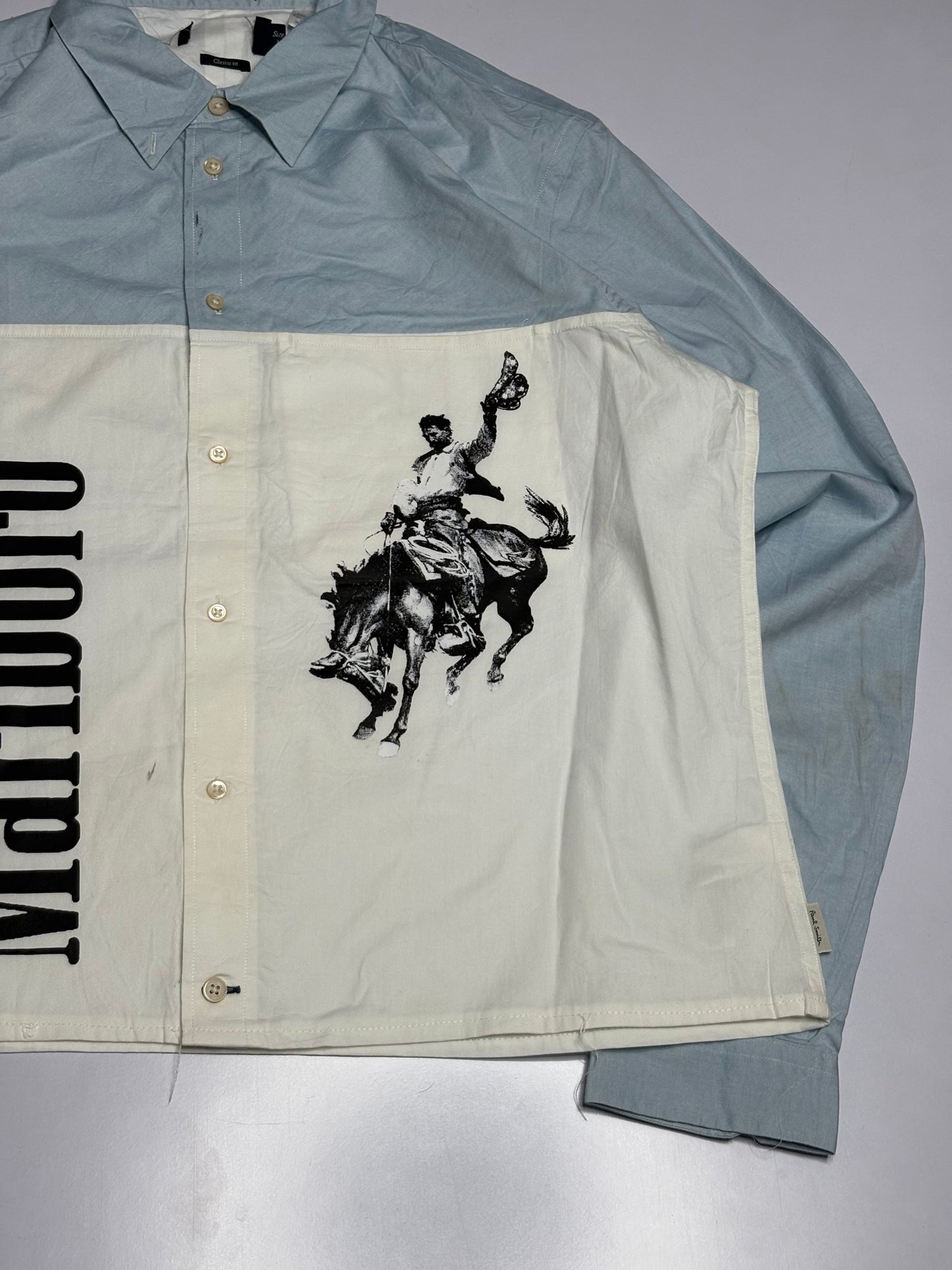 Printed Boxy Shirt