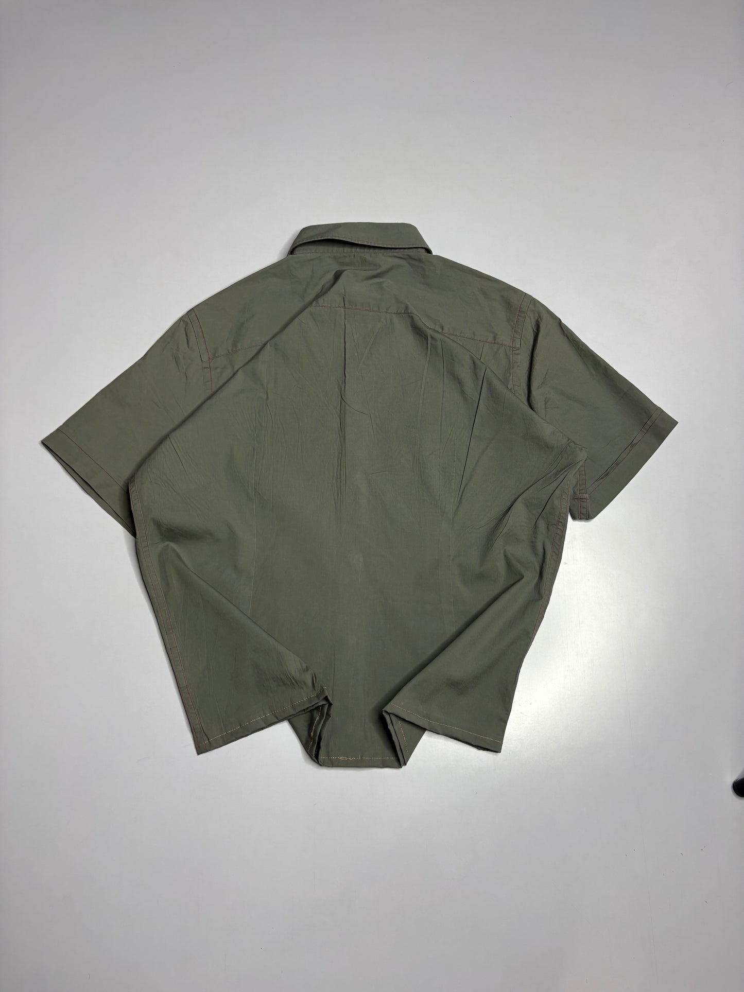 Printed Boxy Shirt (grey)