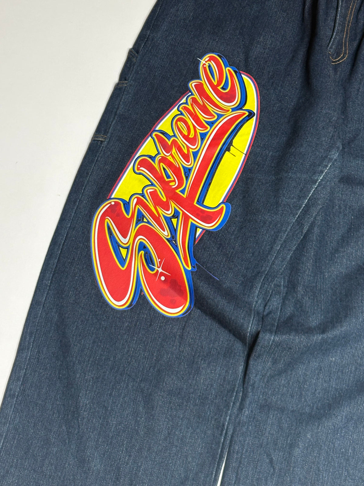 Printed Denim (Thrifted)
