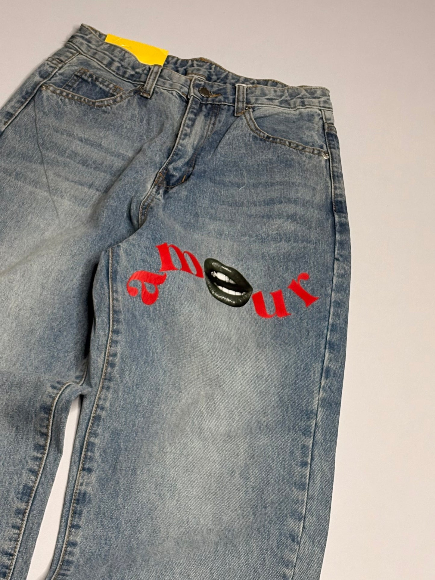 Printed Denim (Thrifted)
