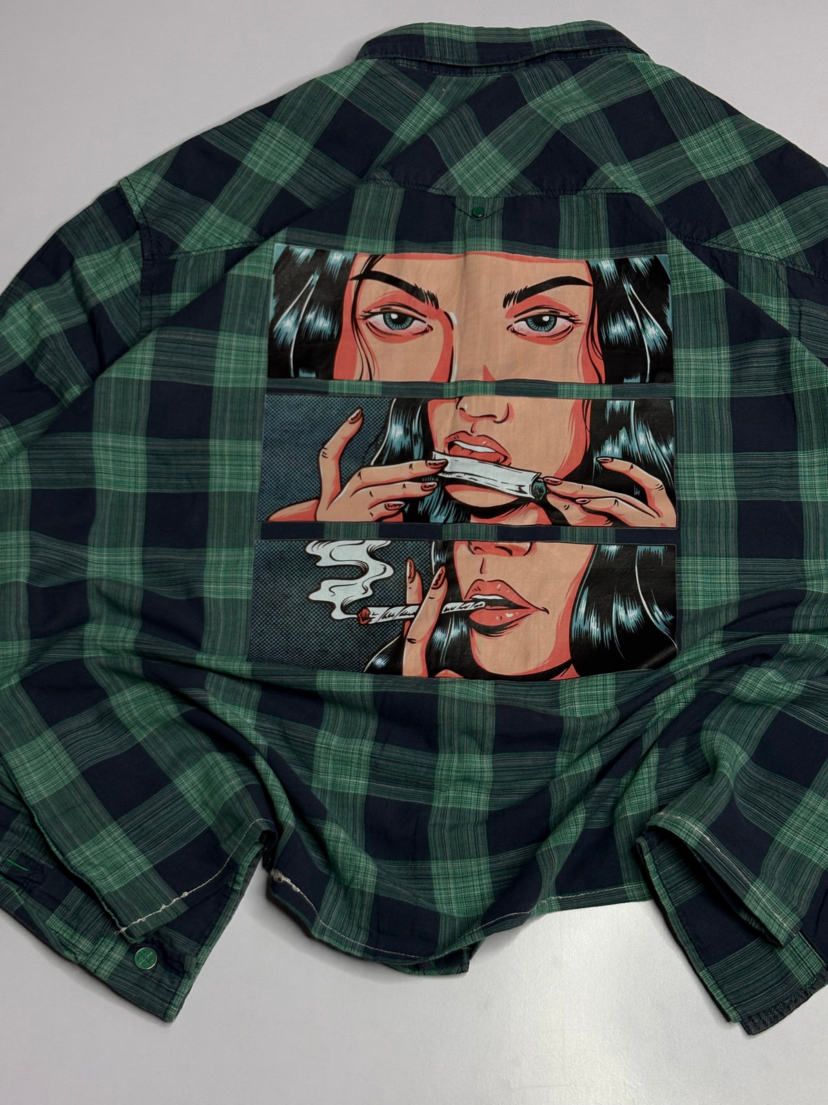 Printed Boxy Shirt