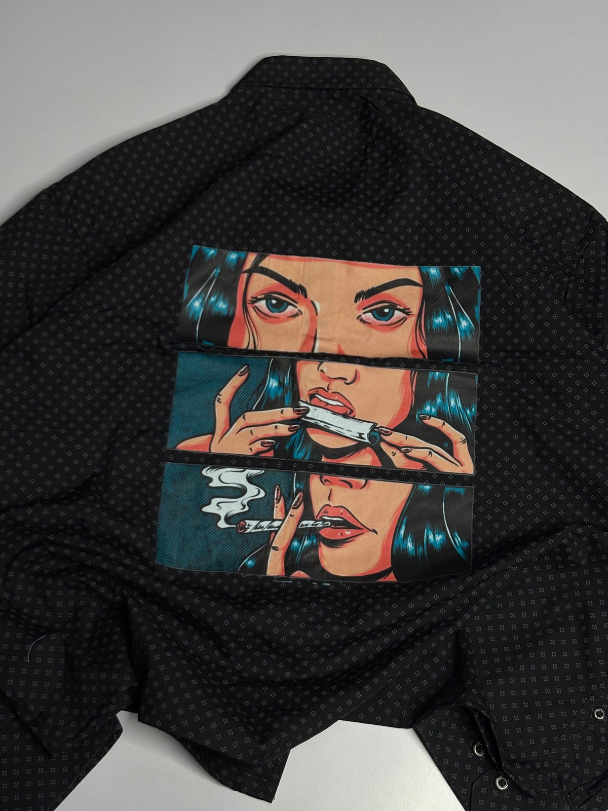 Printed Boxy Shirt