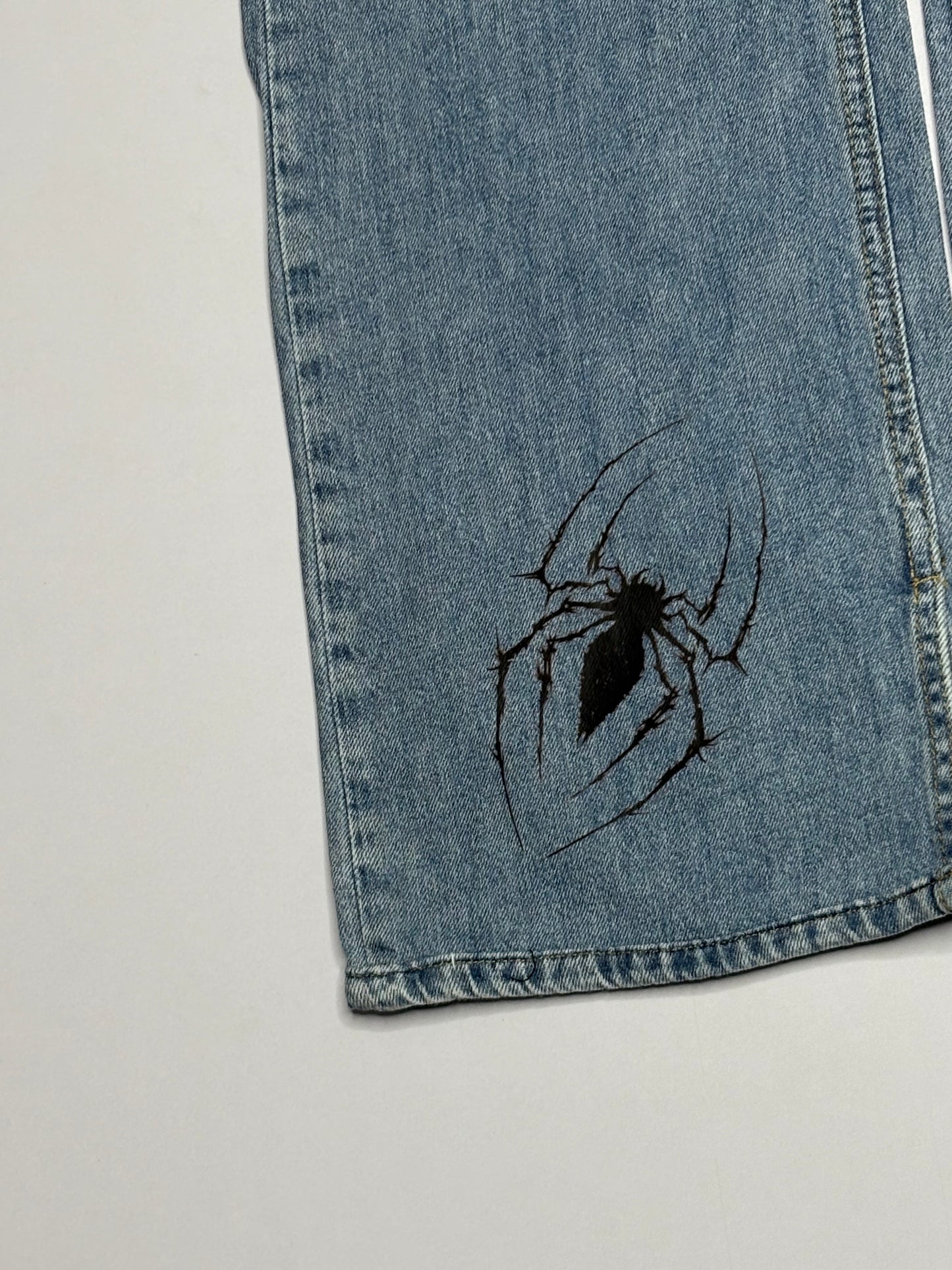 Printed Denim (Thrifted)