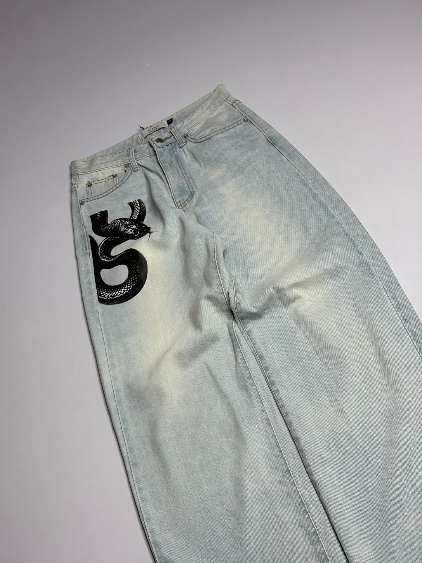 Printed Denim (Thrifted)