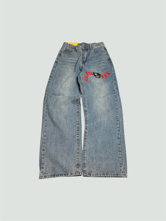 Printed Denim (Thrifted)