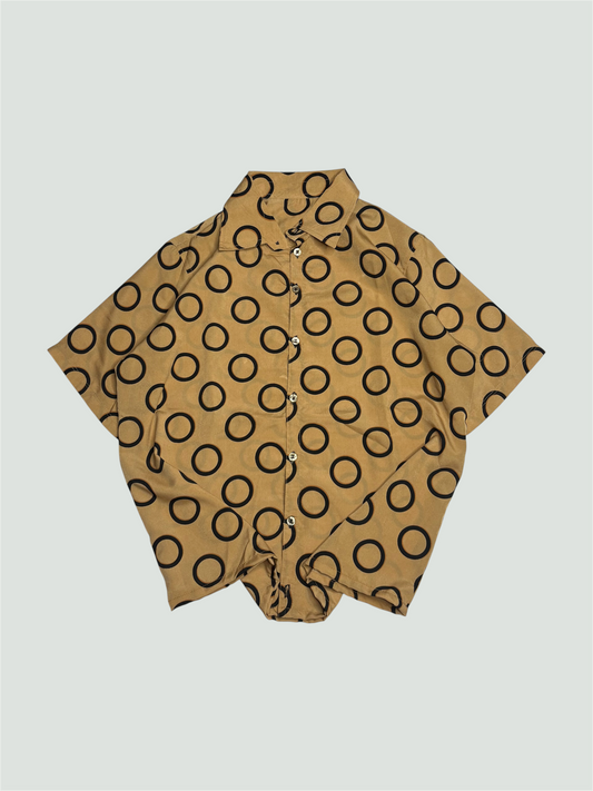 Printed Boxy Shirt