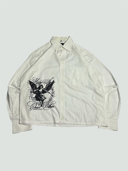 Printed Boxy Shirt
