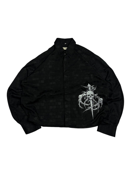 Printed Boxy Shirt