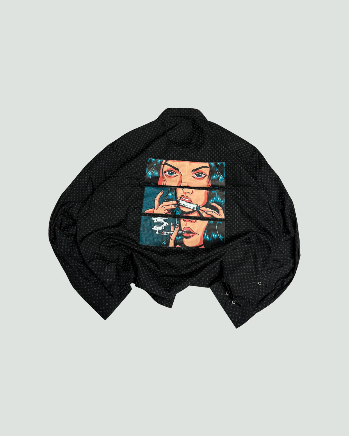 Printed Boxy Shirt