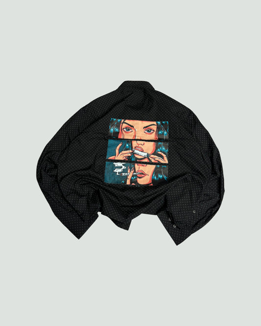 Printed Boxy Shirt
