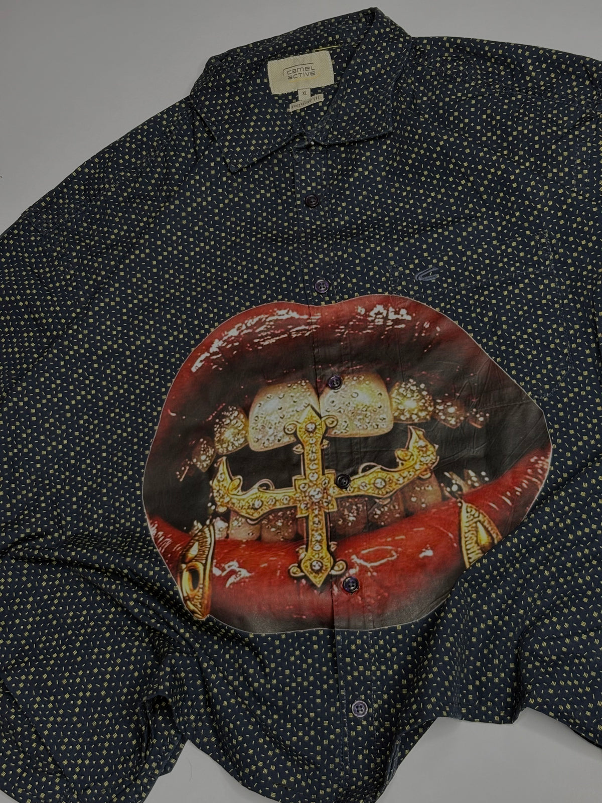 Printed Boxy Shirt