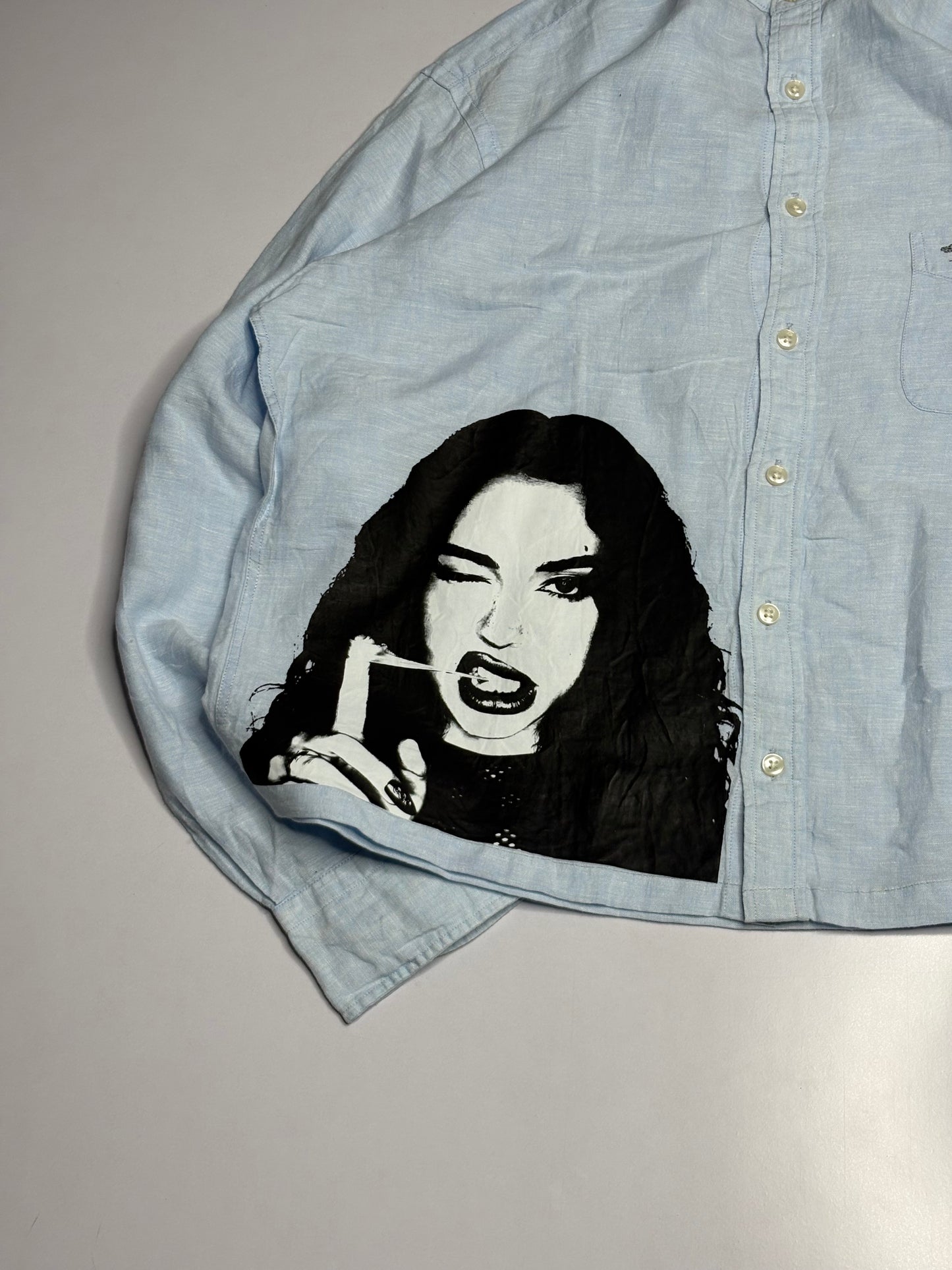 Printed Boxy Shirt
