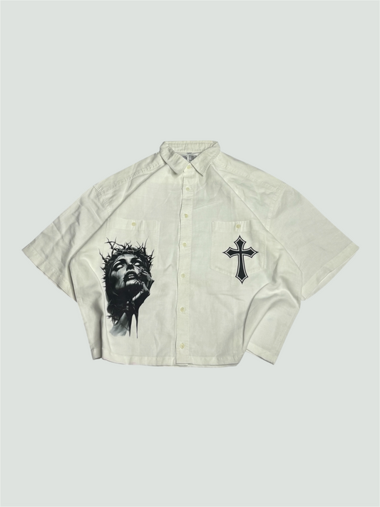 Printed Boxy Shirt