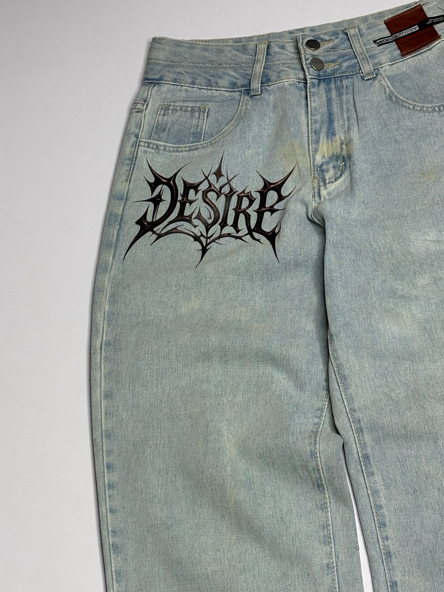 Printed Denim (Thrifted)