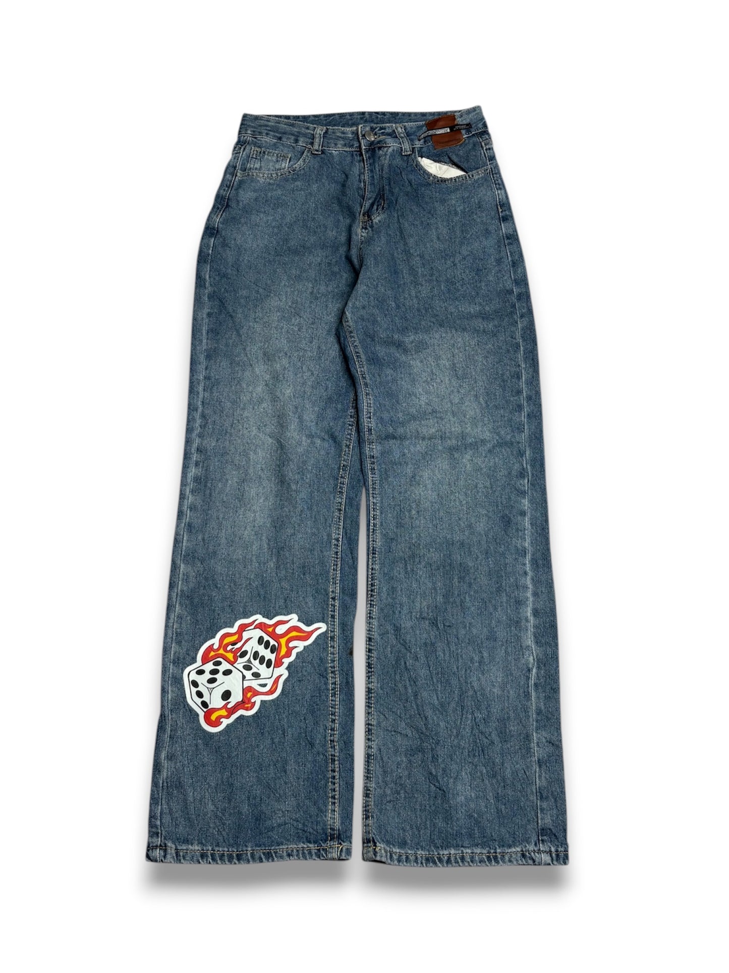 Printed Denim (Thrifted)