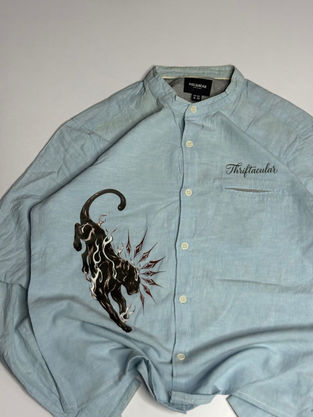 Printed Boxy Shirt