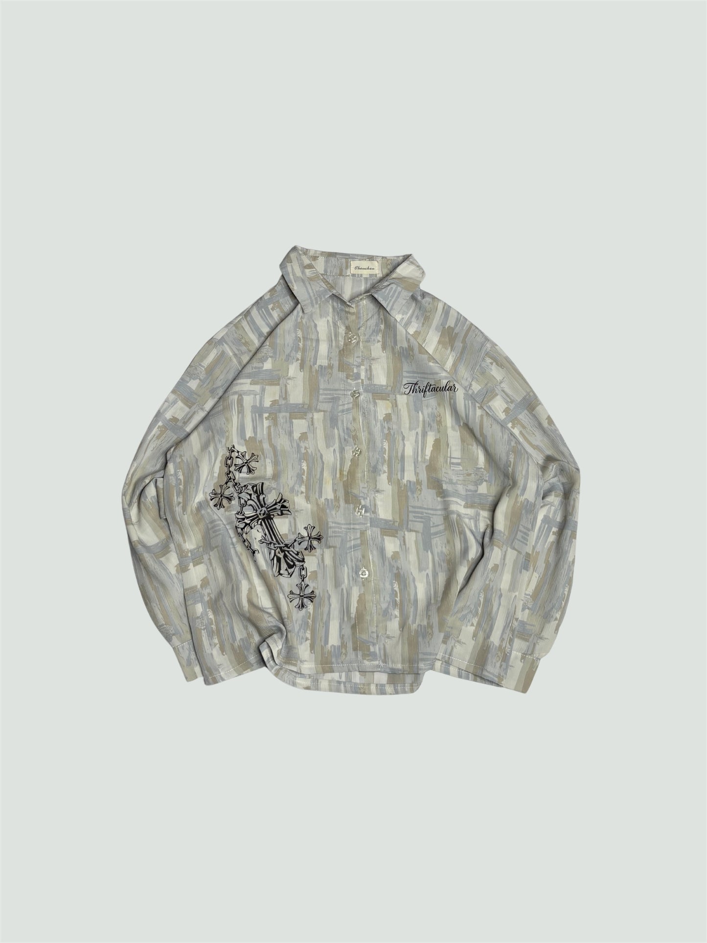 Printed Boxy Shirt