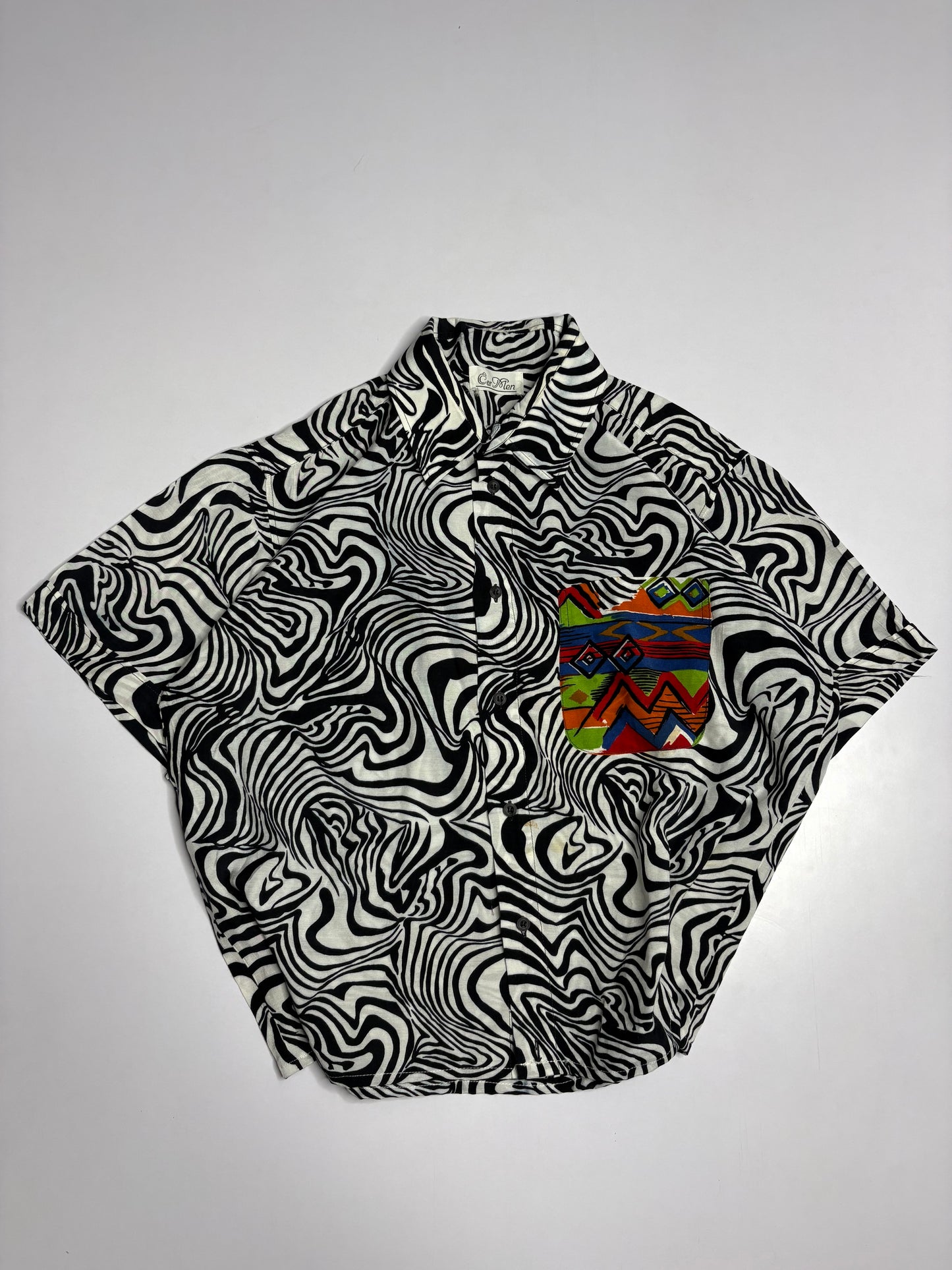Printed Boxy Shirt