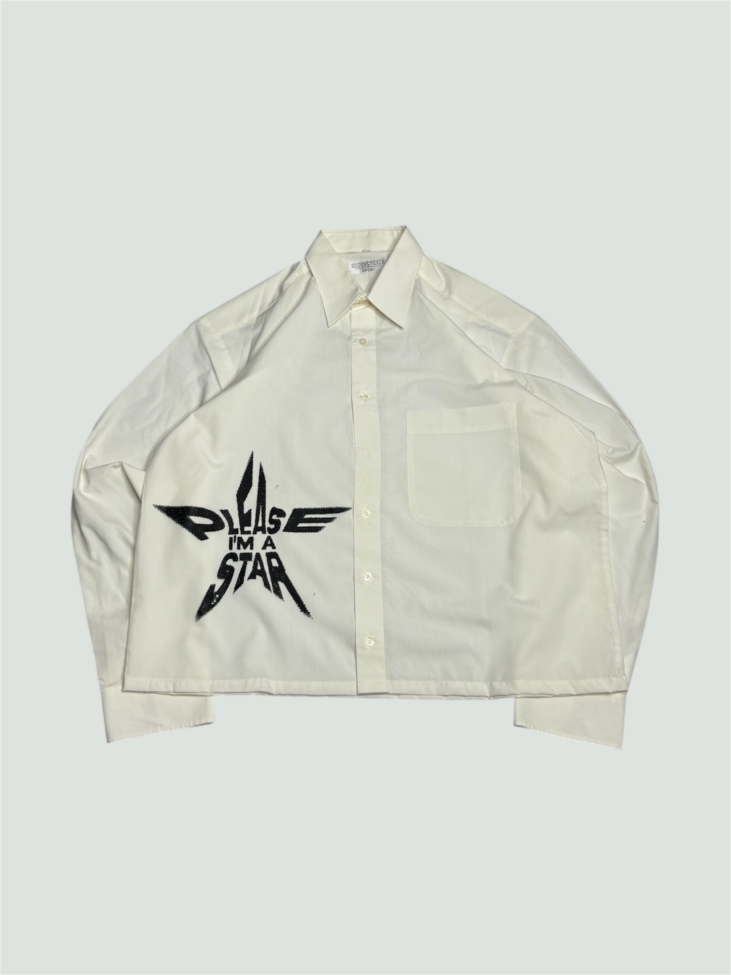 Printed Boxy Shirt