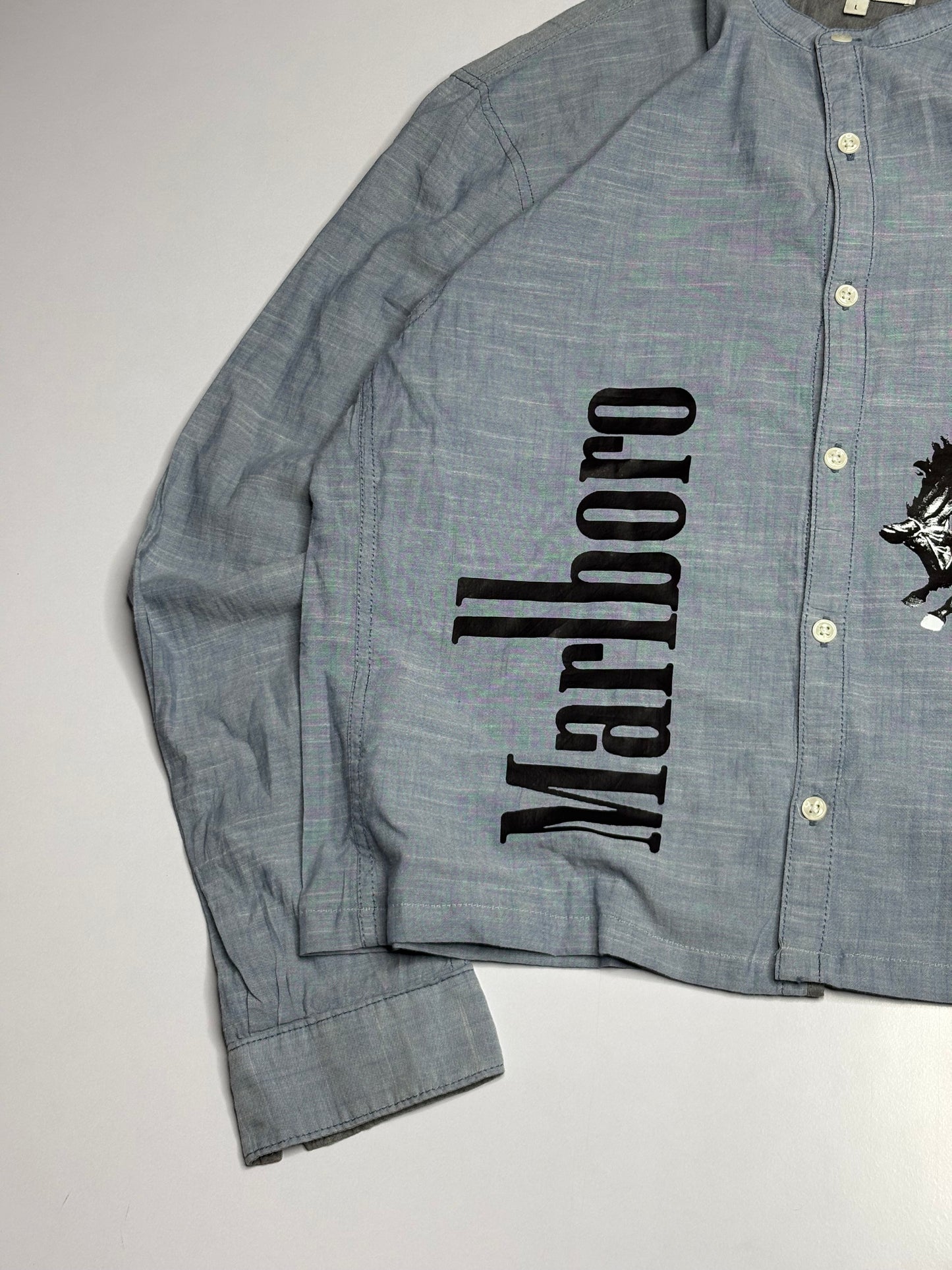 Printed Boxy Shirt