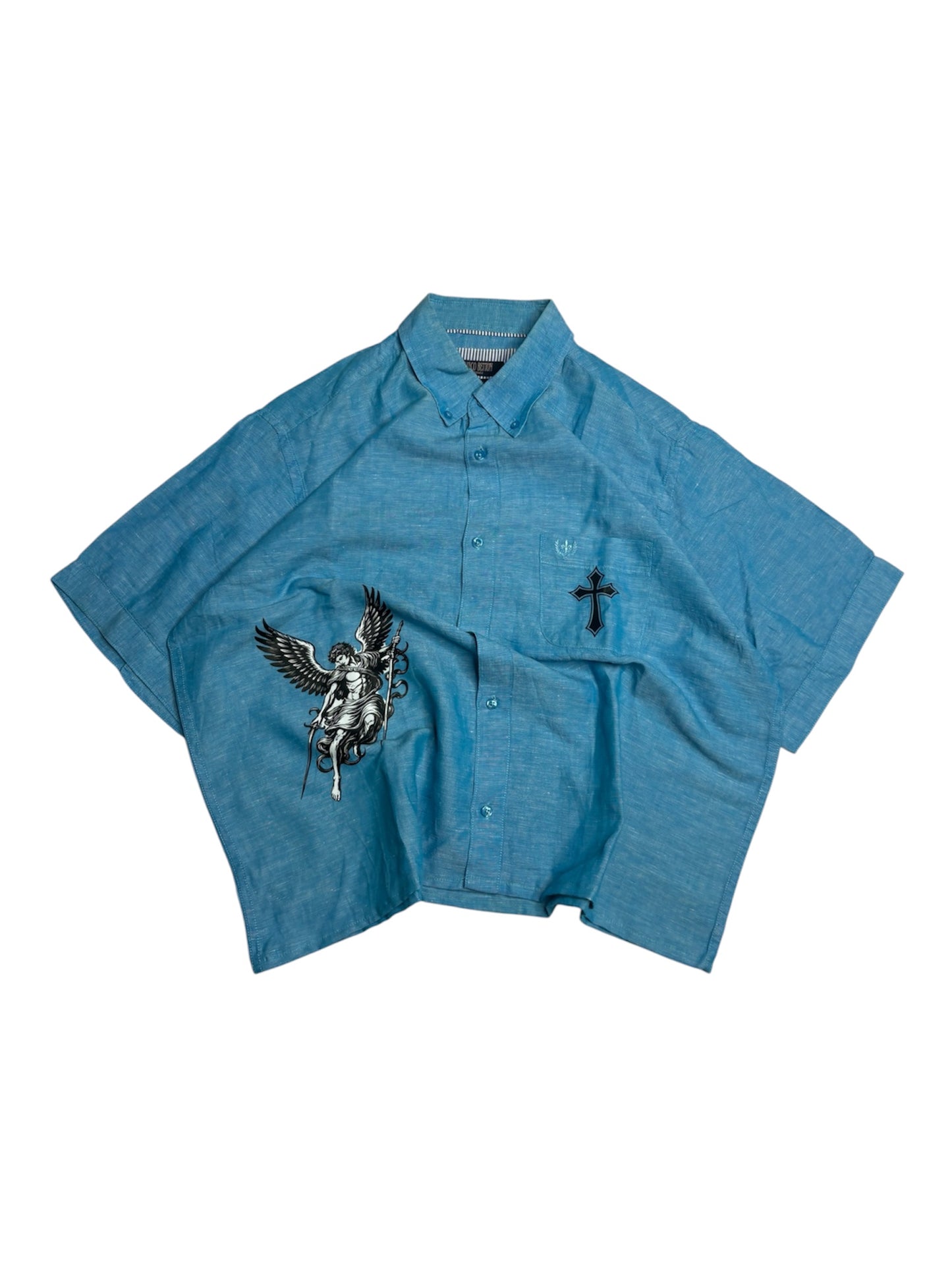 Printed Boxy Shirt