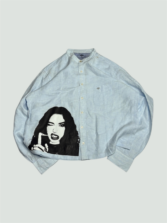 Printed Boxy Shirt