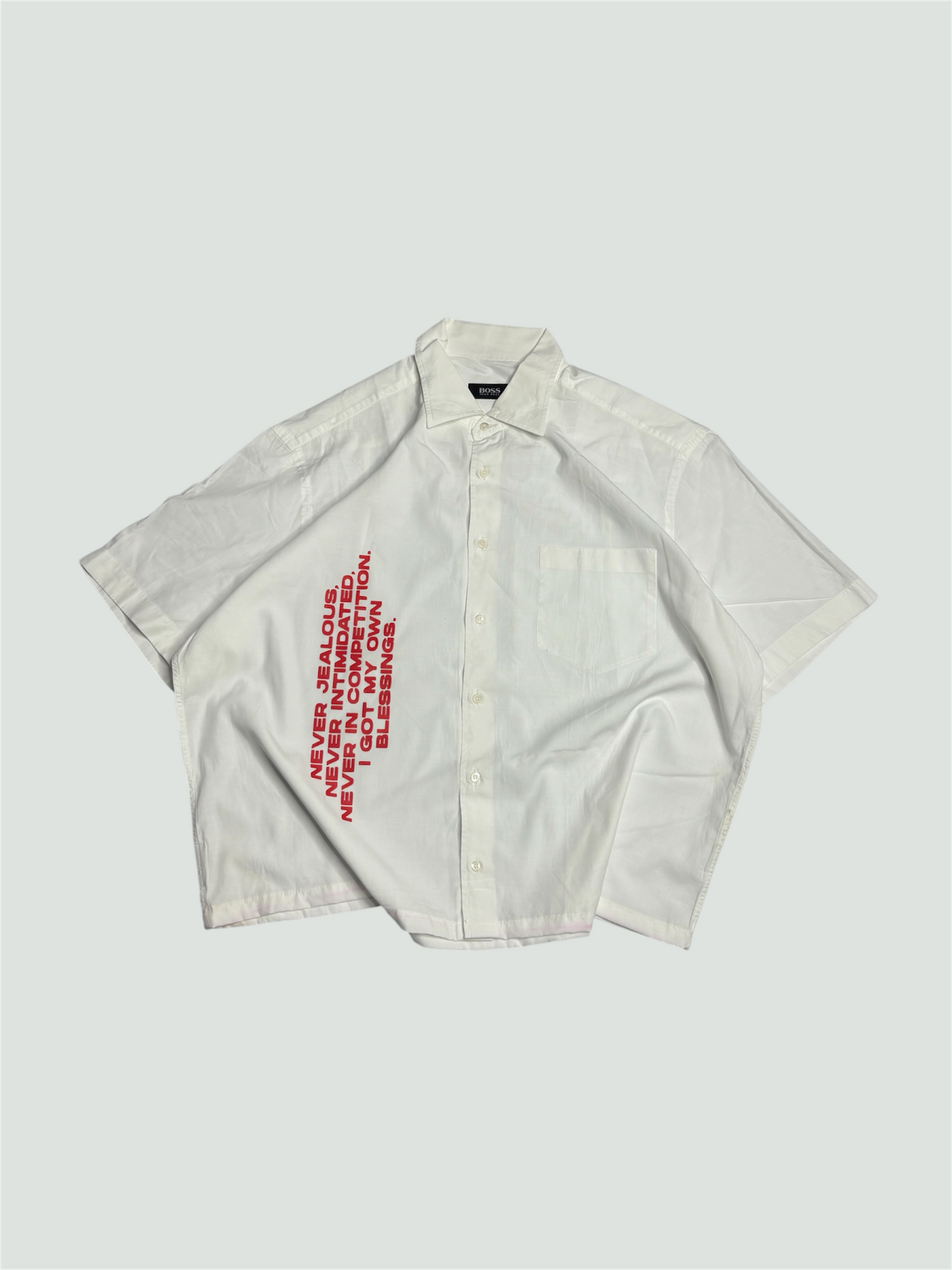 Printed Boxy Shirt