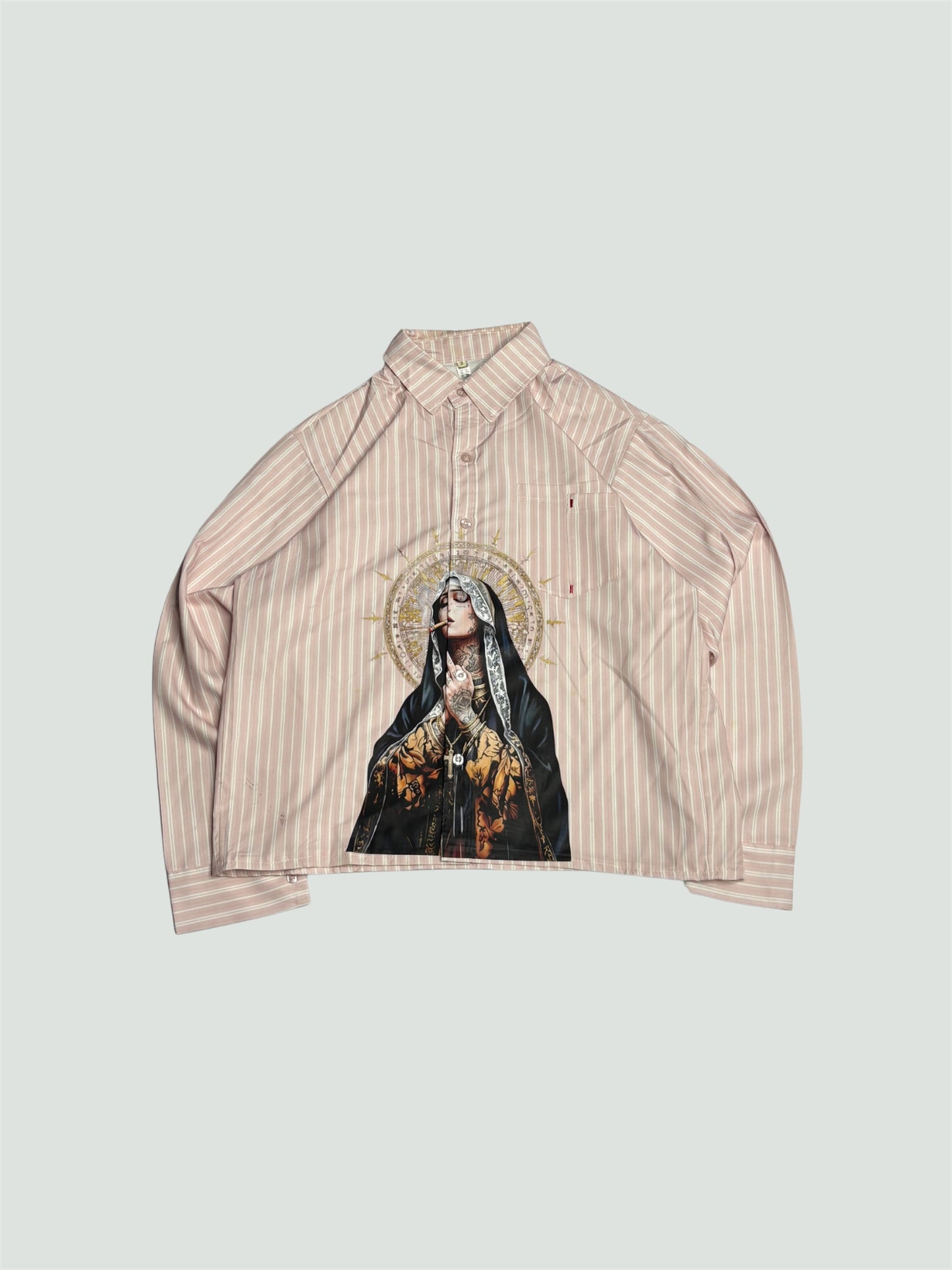 Printed Boxy Shirt