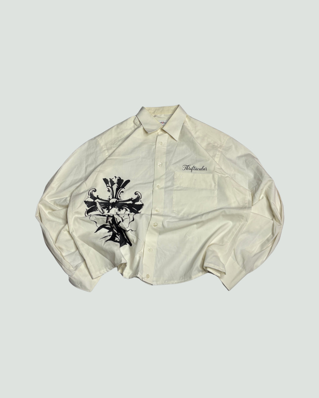 Printed Boxy Shirt