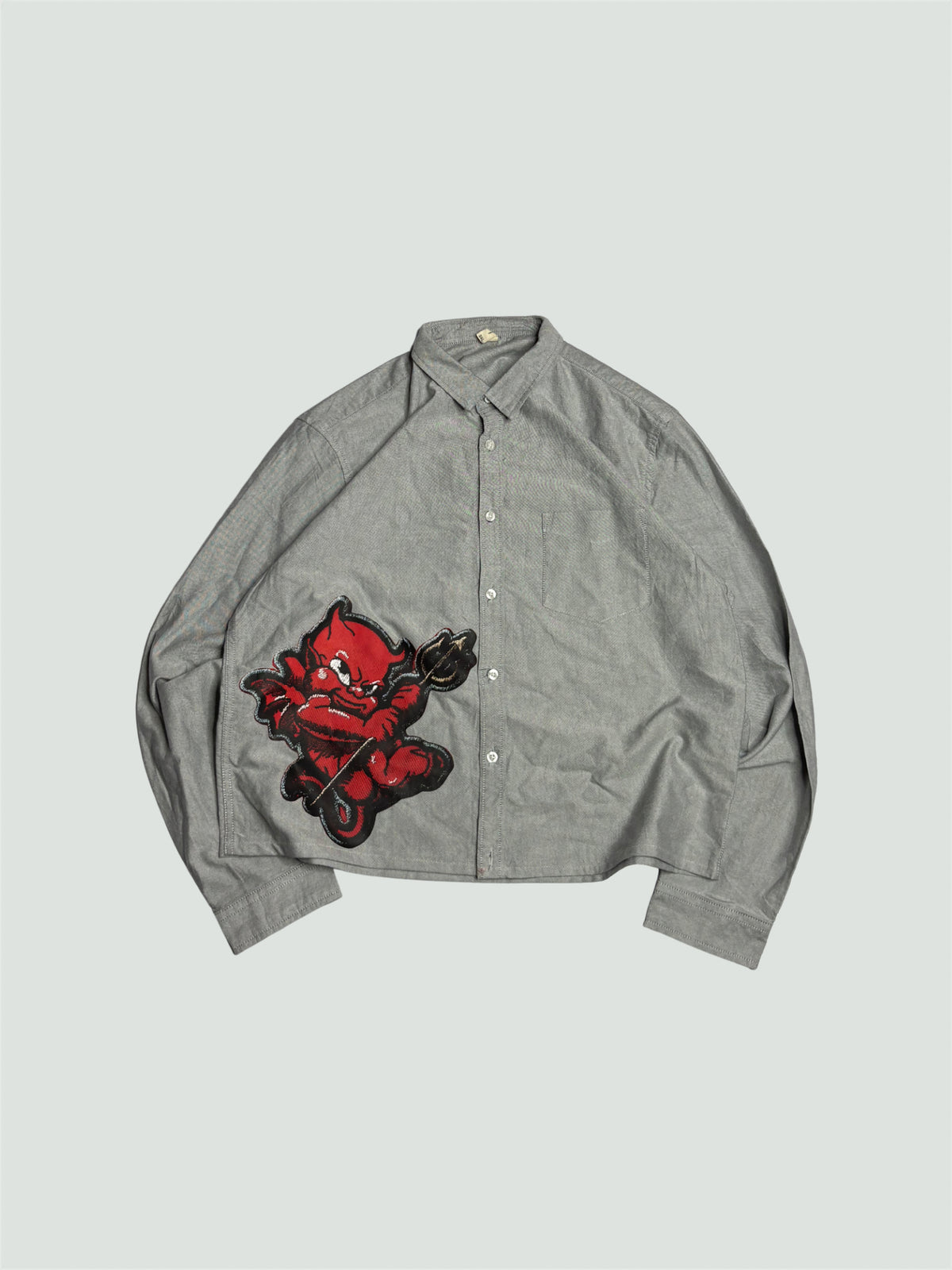 Printed Boxy Shirt