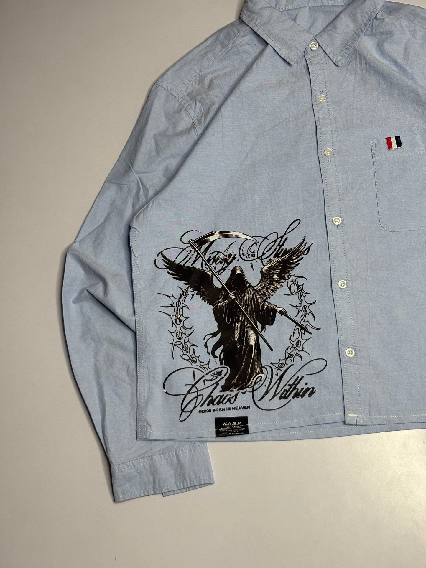 Printed Boxy Shirt