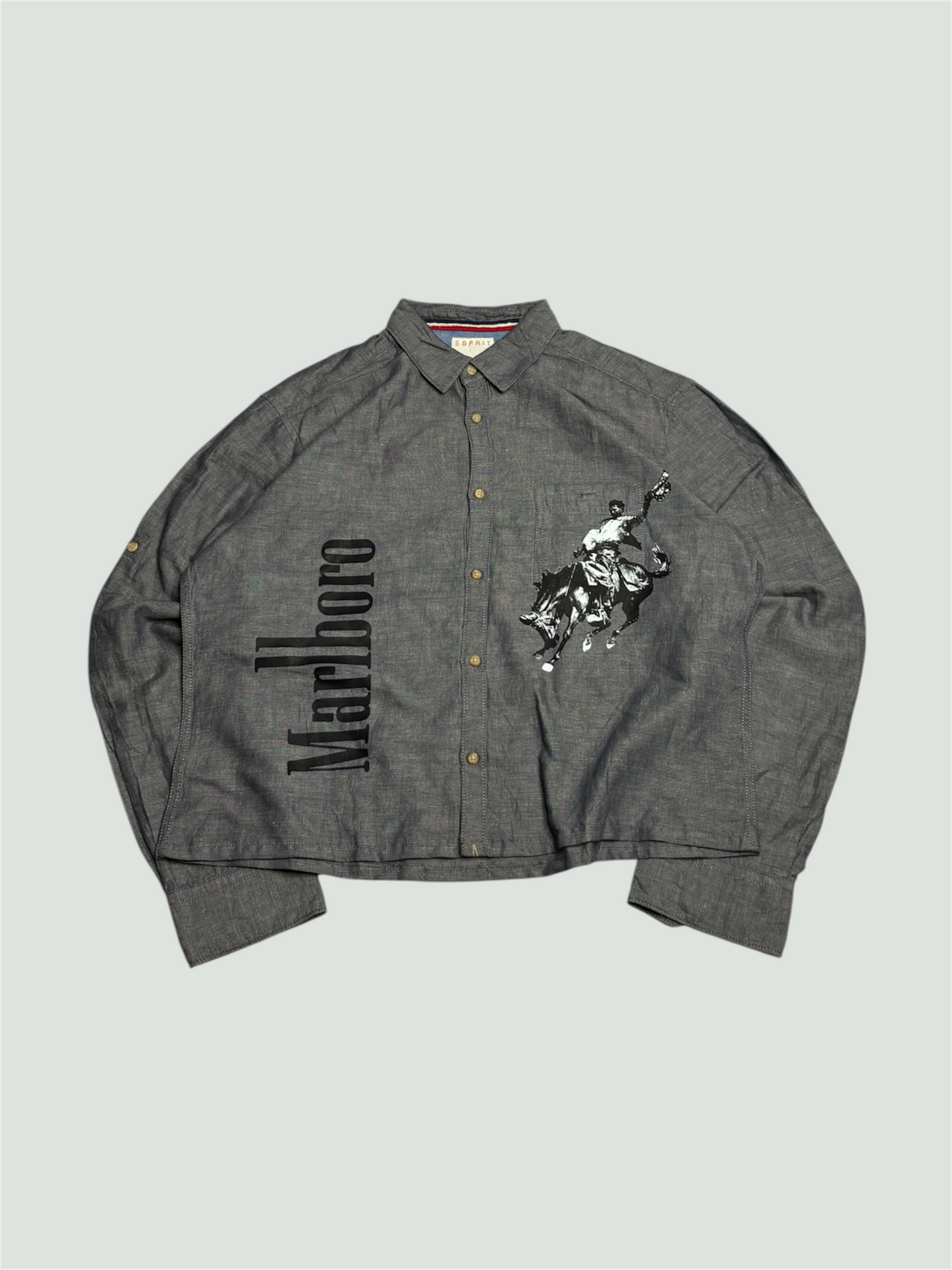Printed Boxy Shirt