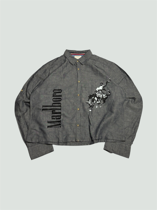Printed Boxy Shirt
