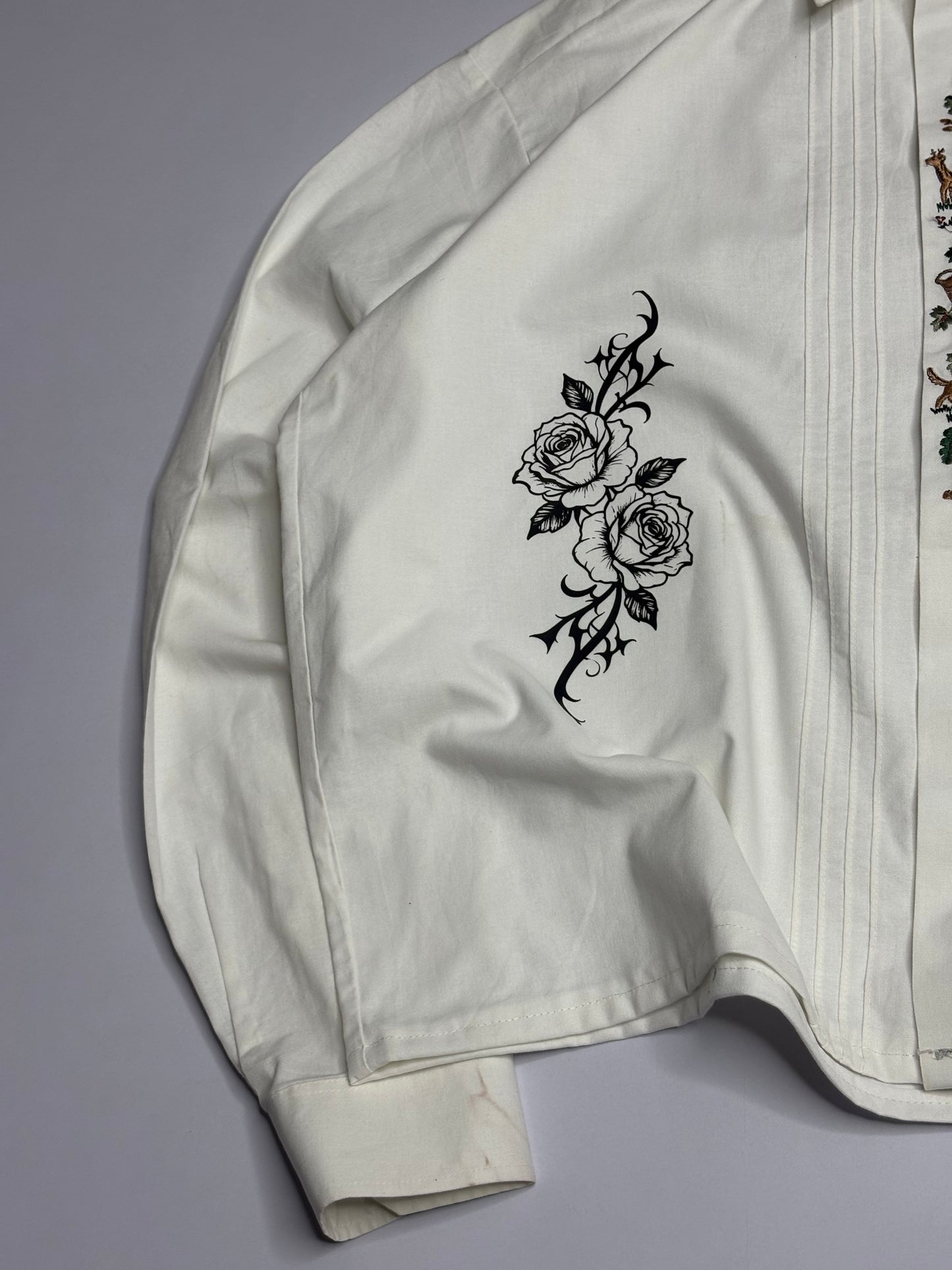 Printed Boxy Shirt