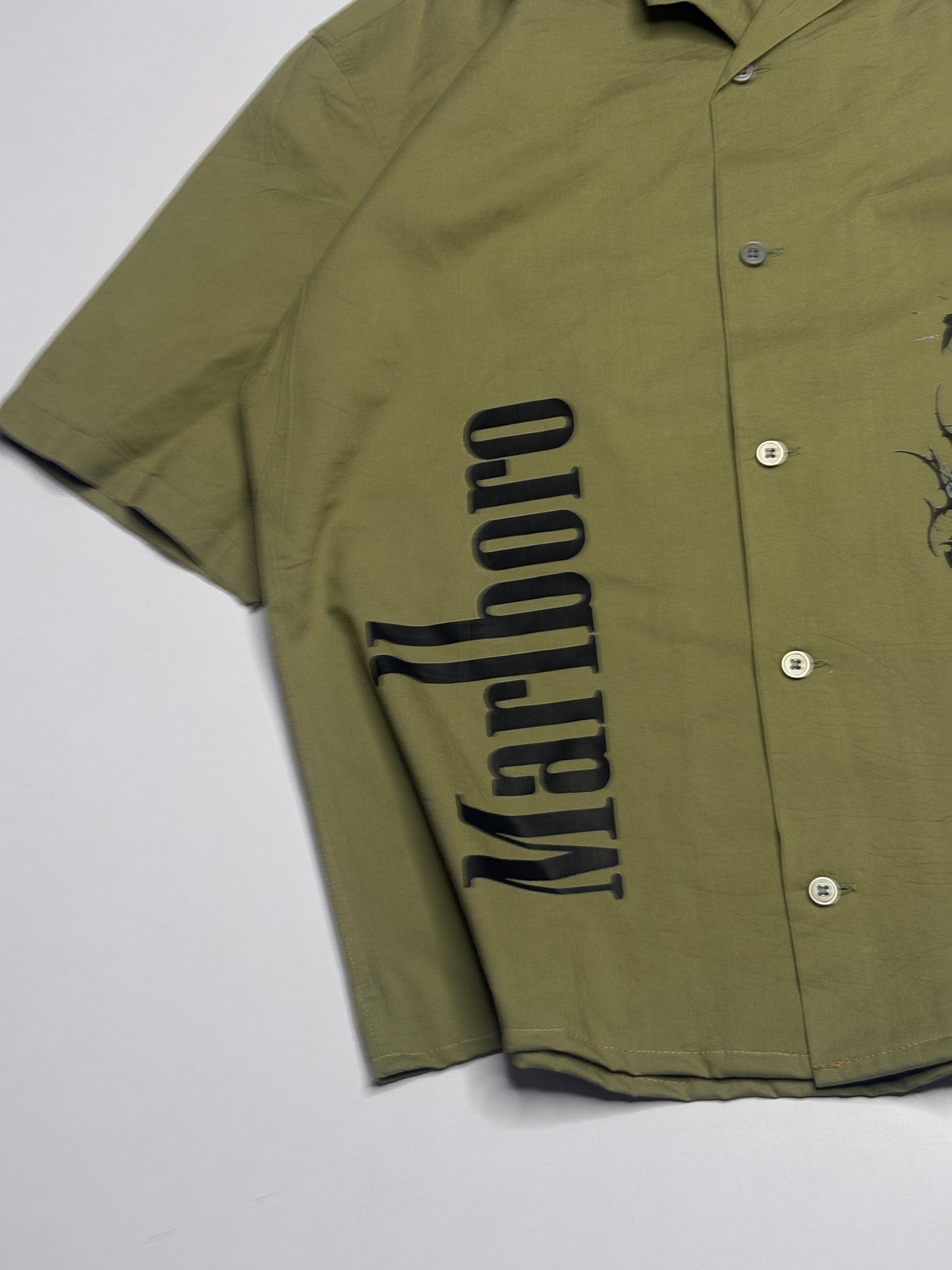 Printed Boxy Shirt